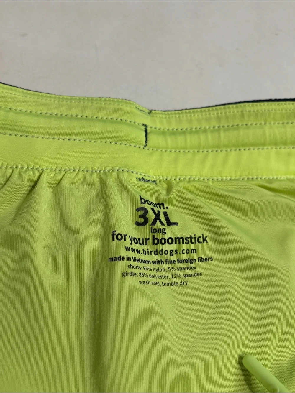 Birddogs Lined Hybrid Shorts Mens 3XL Navy Blue Athleisure Training Stretch